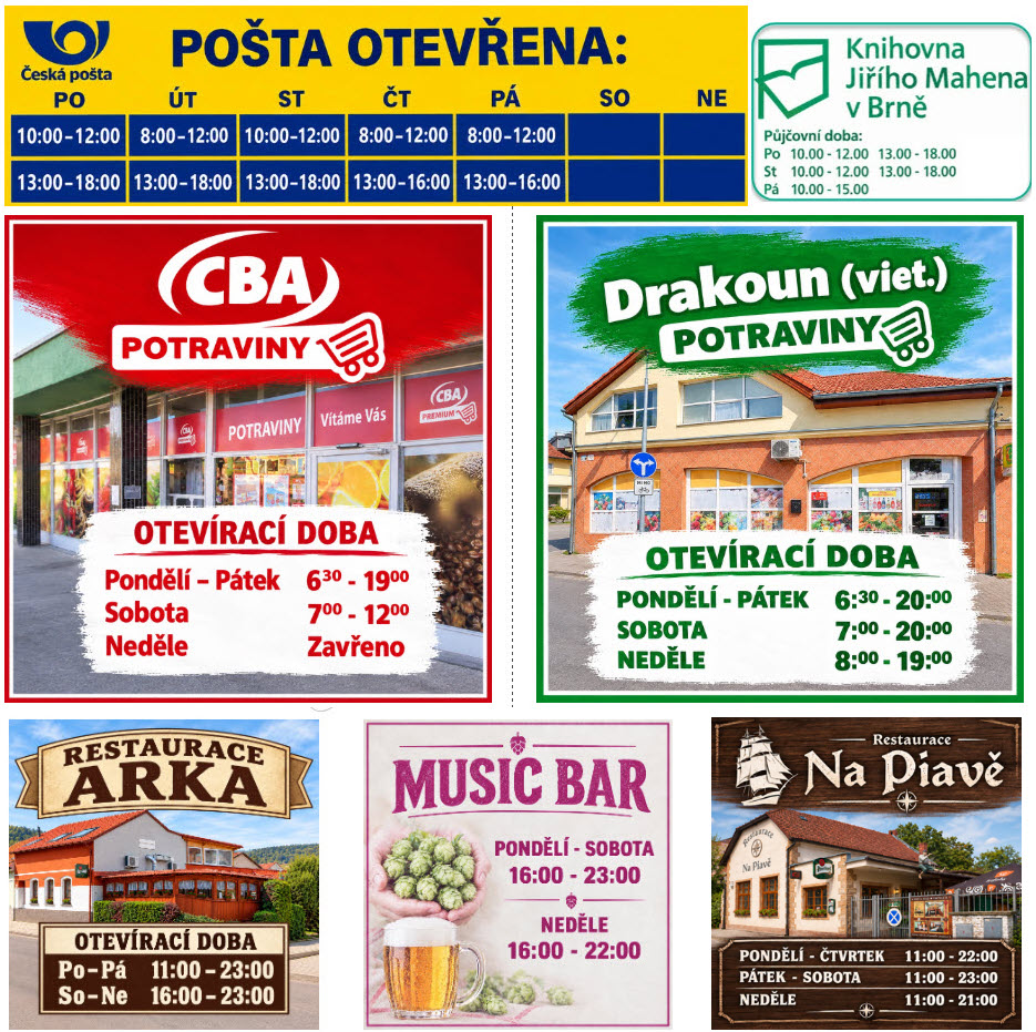 Otevírací doba